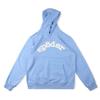 European and American Trendy Brand Sp5der Spider Web Print Hooded Sweater for Men and Women Loose Heavy Fleece Hip Hop Couple Hoodie