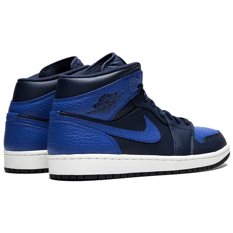 Jordan 1 Mid Obsidian Game Royal 554724-412