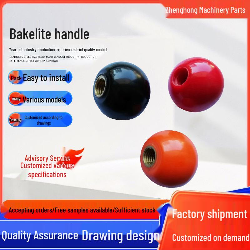 Various Bakelite Handle Knobs and Screws