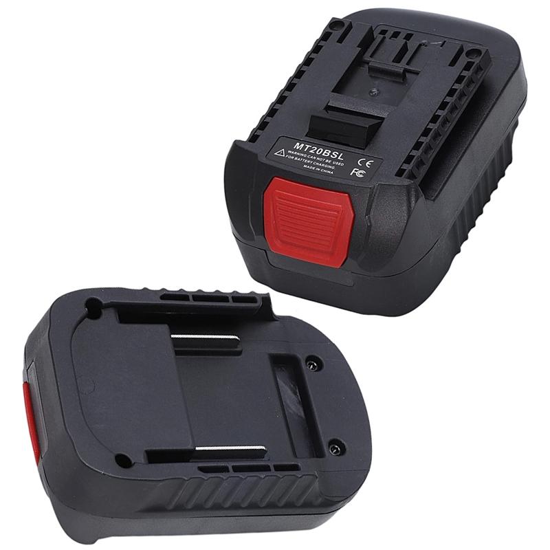 18V Power Tool Battery Converter Toolbox Organization Compact Design Non-charging Functionality For Bosch Tools