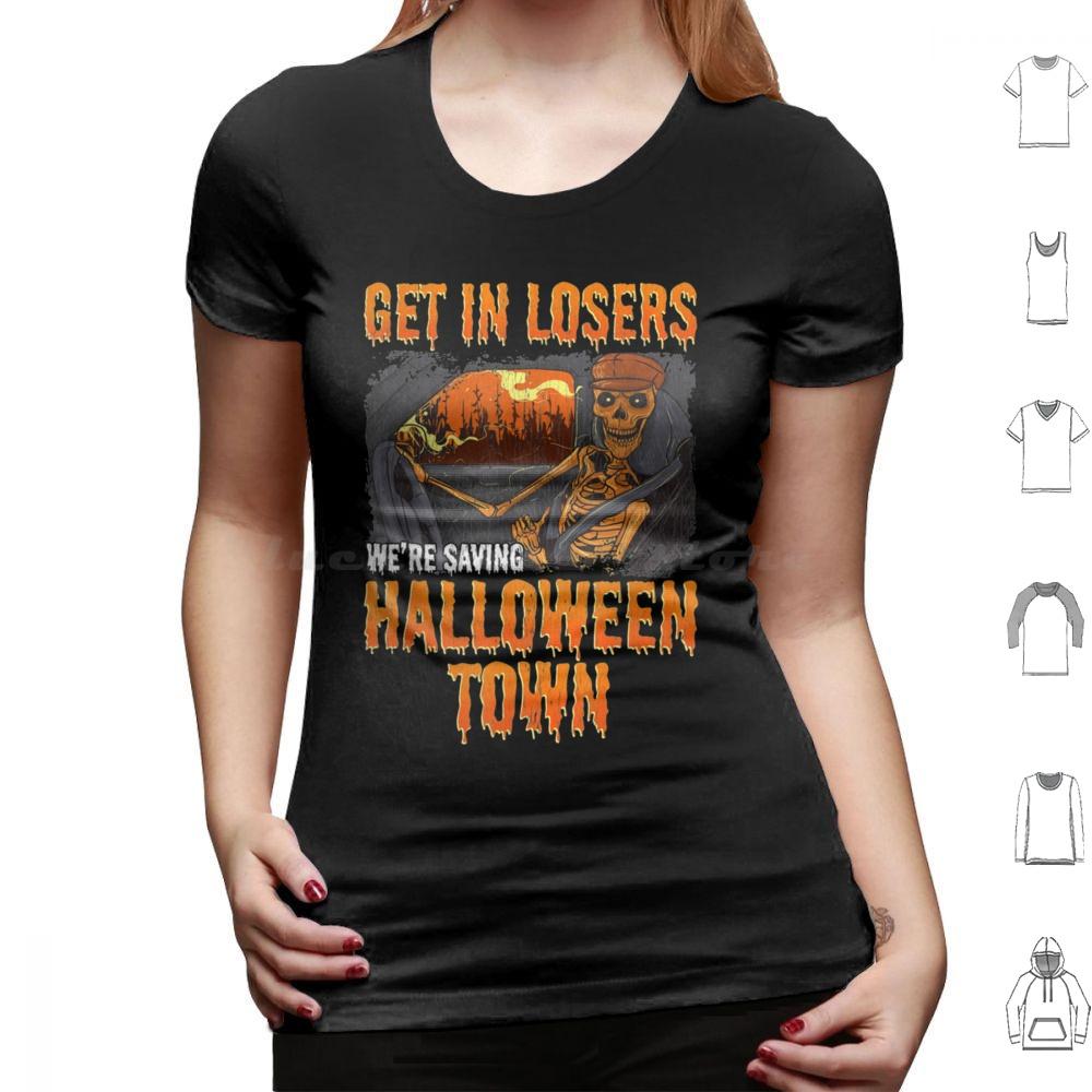 Halloweentown And Chill T Shirt Cotton Men Women DIY Print Halloweentown Halloweentown University Halloween Halloweentown And