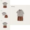 Boys Short Sleeve T Shirt And Shorts Set With Cotton Material For Summer Play
