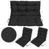 Garden Furniture Cushions Seat 120X60X50 +2X Chair Cushion