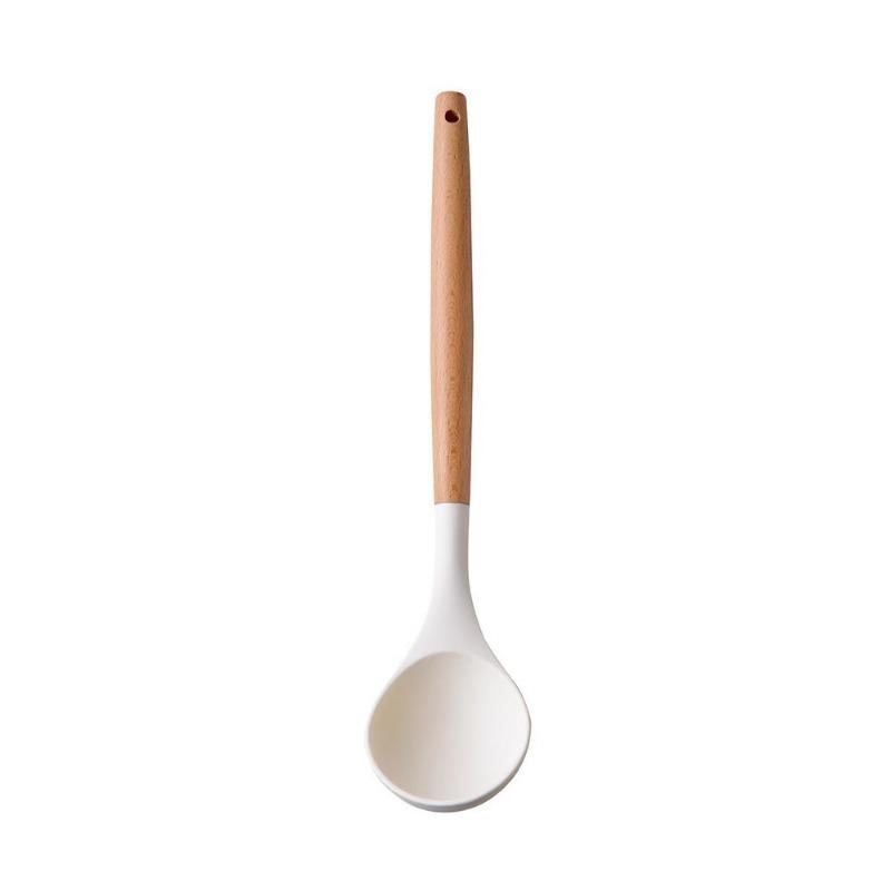 1PC daily kitchen silicone spatula high temperature resistant silicone spatula non-stick pan cooking kitchen tools cooking spatula