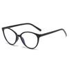 Cat's eye glasses frame female no-face artifact small flat glasses can be equipped with self-myopia ultra-light anti-blue glasses