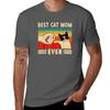 Best Cat Mom Ever T-Shirt plus size tops tops Men's t-shirt