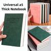 Soft Business Memo Book Leather Surface Diary Notepad Thick Notebook  Back To School