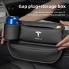 Adesivo per Auto 2025 Scatola Portaoggetti Calda per Spazio Sedile Auto Organizer Multifunzione Portabicchieri Per Tesla Model-Y Model-3 Model-X Model-S Cyber