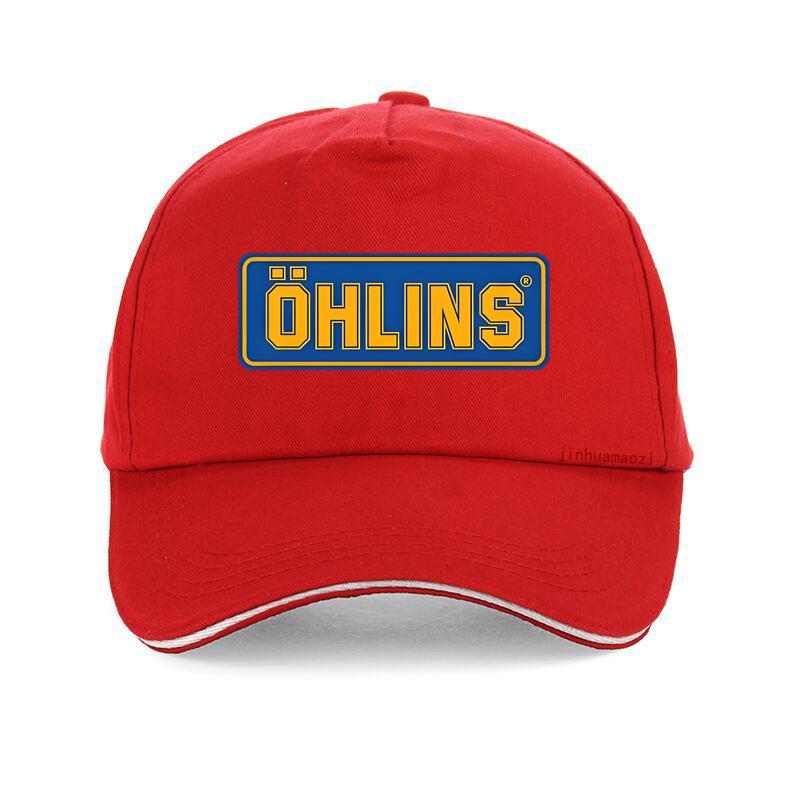 Unisex Ohlins Shock Suspension Car Motorcycle Sport Racing baseball cap Summer Casual Racing Ohlins hat