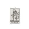 Dawapara The Suit of Cups Minor Arcana Tarot Cards Pendant for Necklaces Earrings Stainless Steel Charms for Jewelry Making