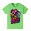 A1213 Kids Boys Girls Kpop Rumi Zoey Mira Print Short Sleeves T-shirt