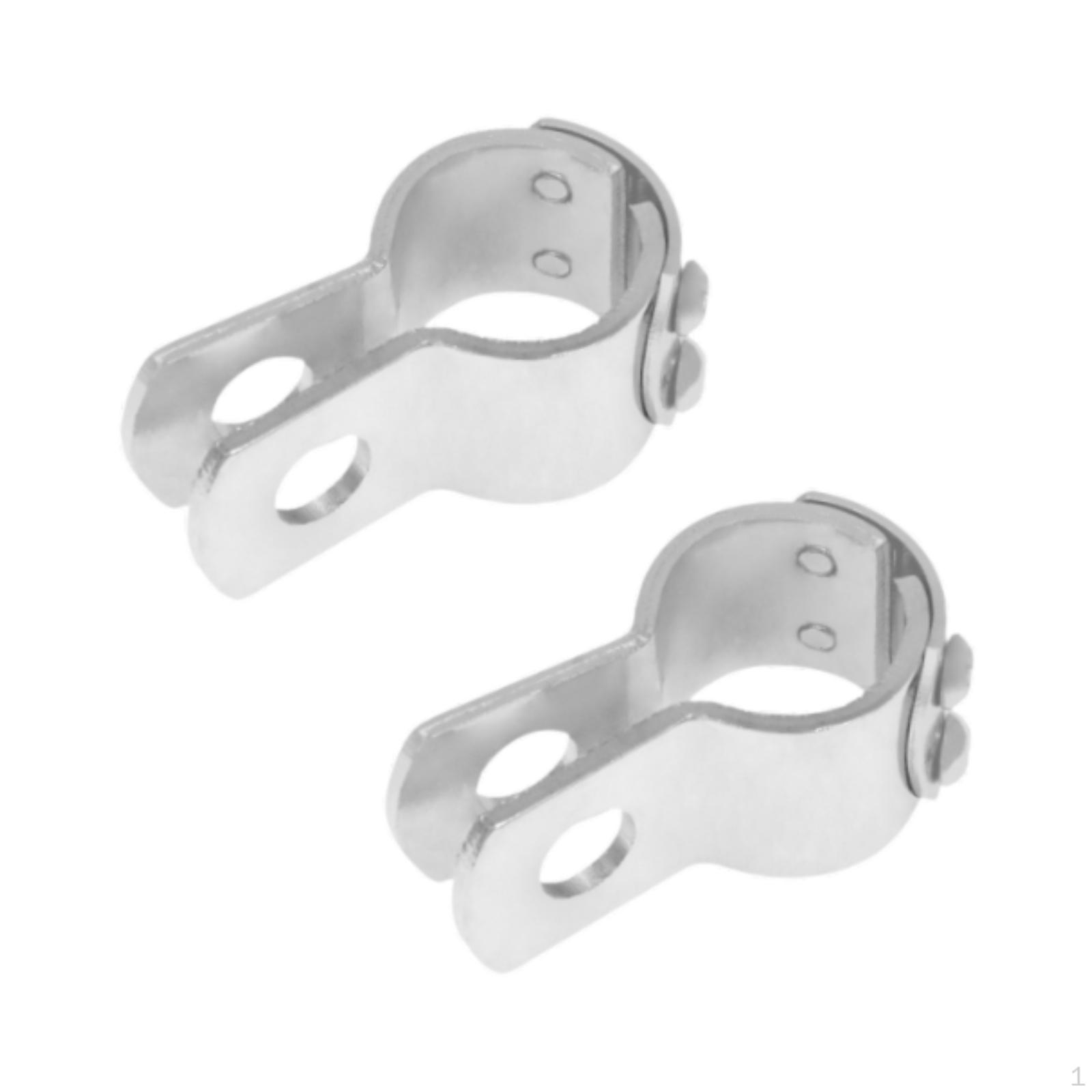 

Подножки 1-1/4 дюйма для комплекта зажимов защиты двигателя, совместимые с большинством мотоциклов Sliver