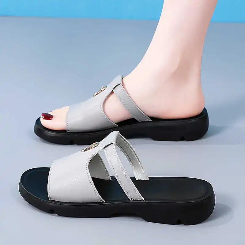 Light Slip Resistant Sandals 34 Size Summer Fashion Women Sneakers Shoes Flip Flop Slippers Sport Athletics Genuine Brand