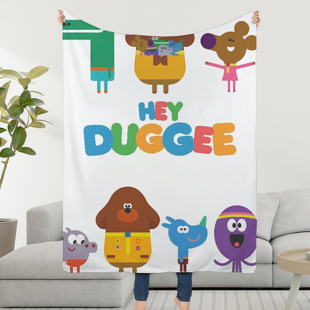 Blanket Throw Super Cosy Plush Living Anime Room Sofa H-HeyS-ES Couch Childish Cartoon D-DuggeeS-ES Birthday Gifts
