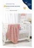 Hot-Selling Cotton Crochet Baby Swaddle & Stroller Blanket for Spring/Summer