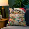Abstract Animal Celebratory Decor  Pillow Case Natural Linen Pillow Case DoubleSided Decor Sofa Pillowcase Home Decor