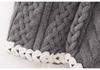 European American Women's Color Block Knit Sweater Vest