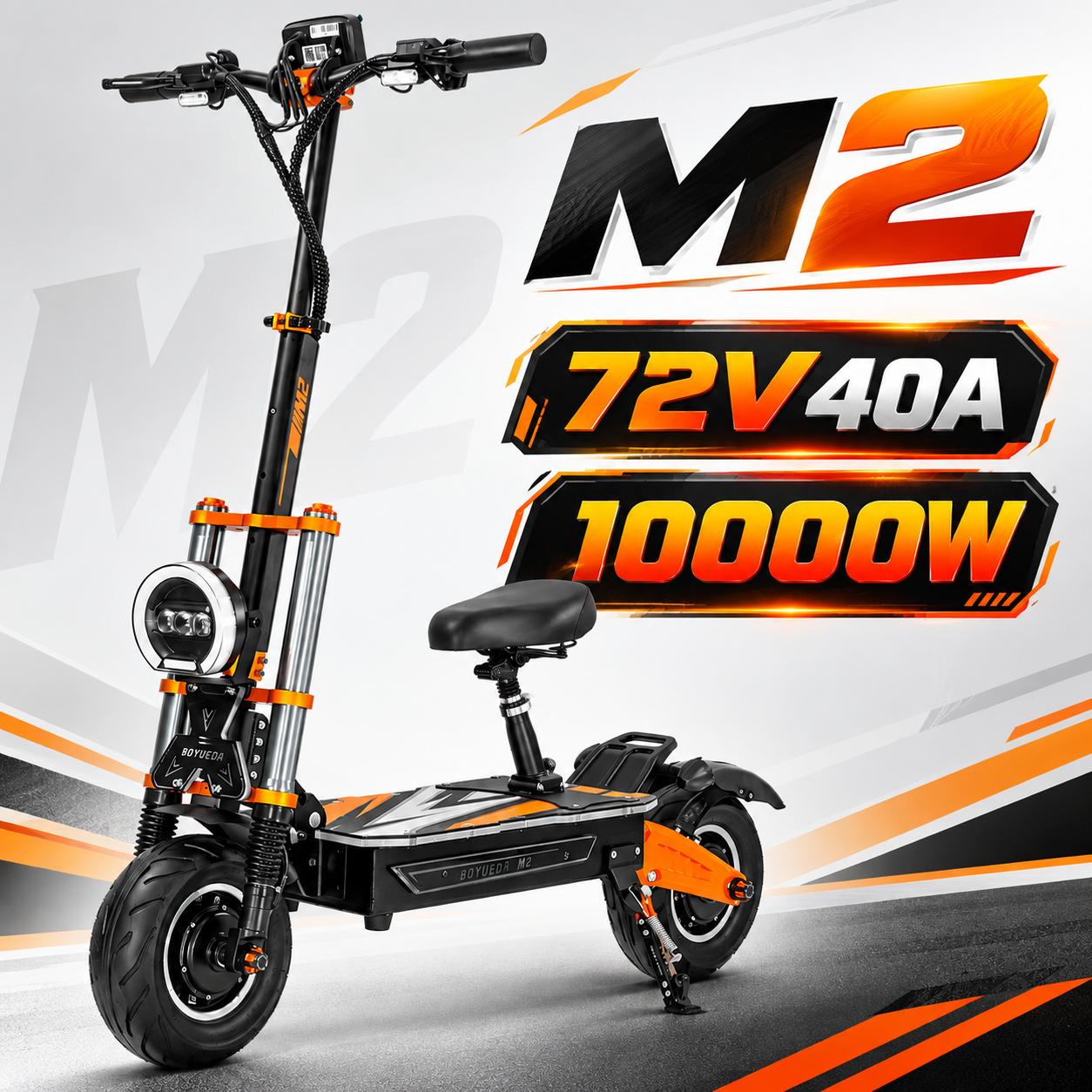 BOYUEDA M2 Model 10000W 72V 40Ah
