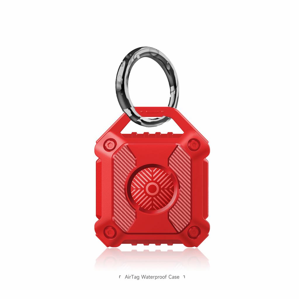 Husă pentru Apple Airtag Holder Locator Husă de protecție Airtag Impermeabil Anti-pierdere Husă anti-zgârieturi cu accesorii pentru breloc