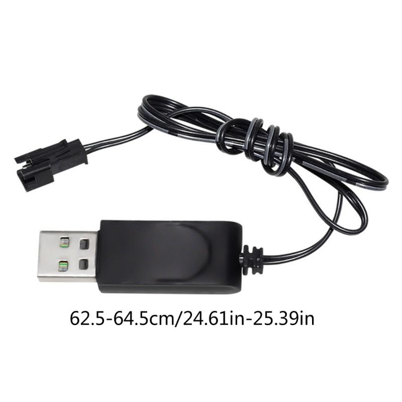 Universal 3.7V 500mh USB Charging Cable with SM2P Connectors Lithium Battery Charging Cable for Remote Control Car