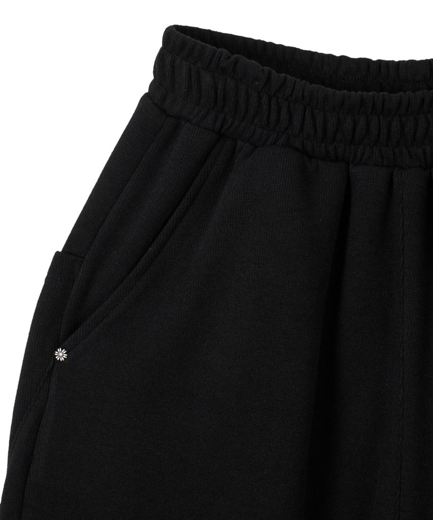 Dandel Dd Symbol Sweat Bermuda Pants (Black)