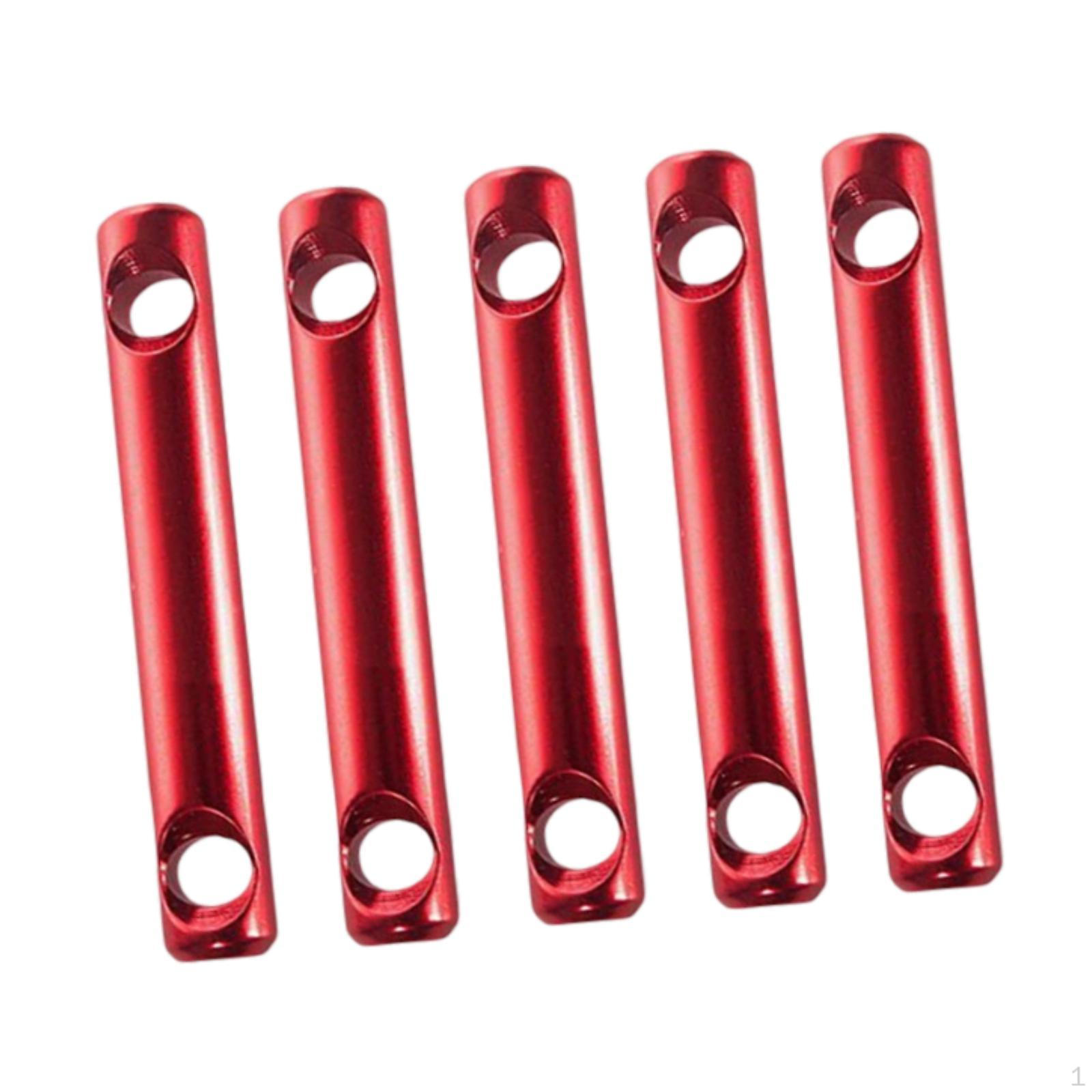 

5Pcs Cord Tensioners guyline Sticks Wind Rope Adjusters Fastener Buckles for Outdoor Activities