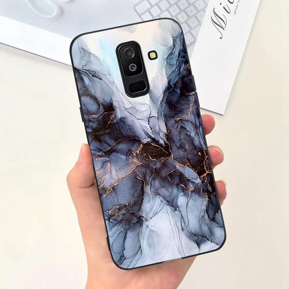 Fashion Case For Samsung Galaxy A6 Plus 2018 Soft Silicon TPU Back Cover For Samsung A6 2018 A 6 A6+ A6plus Phone Cases