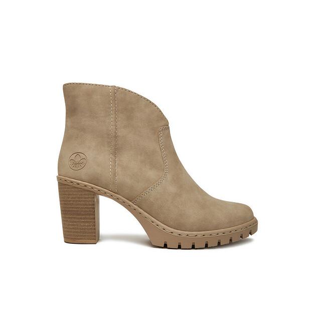 Rieker Y2553-60 Beige Ankle Boots