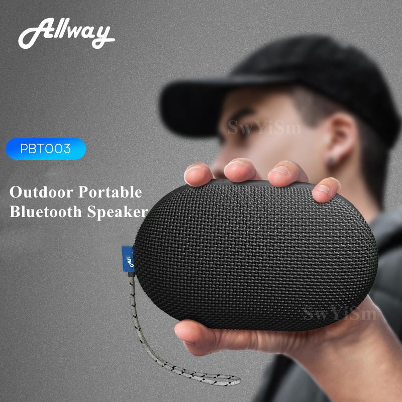 

Новый портативный беспроводной Bluetooth-аудио, водонепроницаемый, 22 часа в режиме ожидания, мощный сабвуфер, поддерживает подключение AUX чёрный