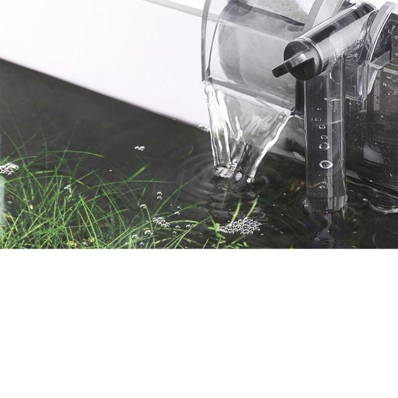 Adjustable Aquarium Filtration System for Quiet Settings In Fish Tanks Adjustable Flow, Suitable for Home Office Use