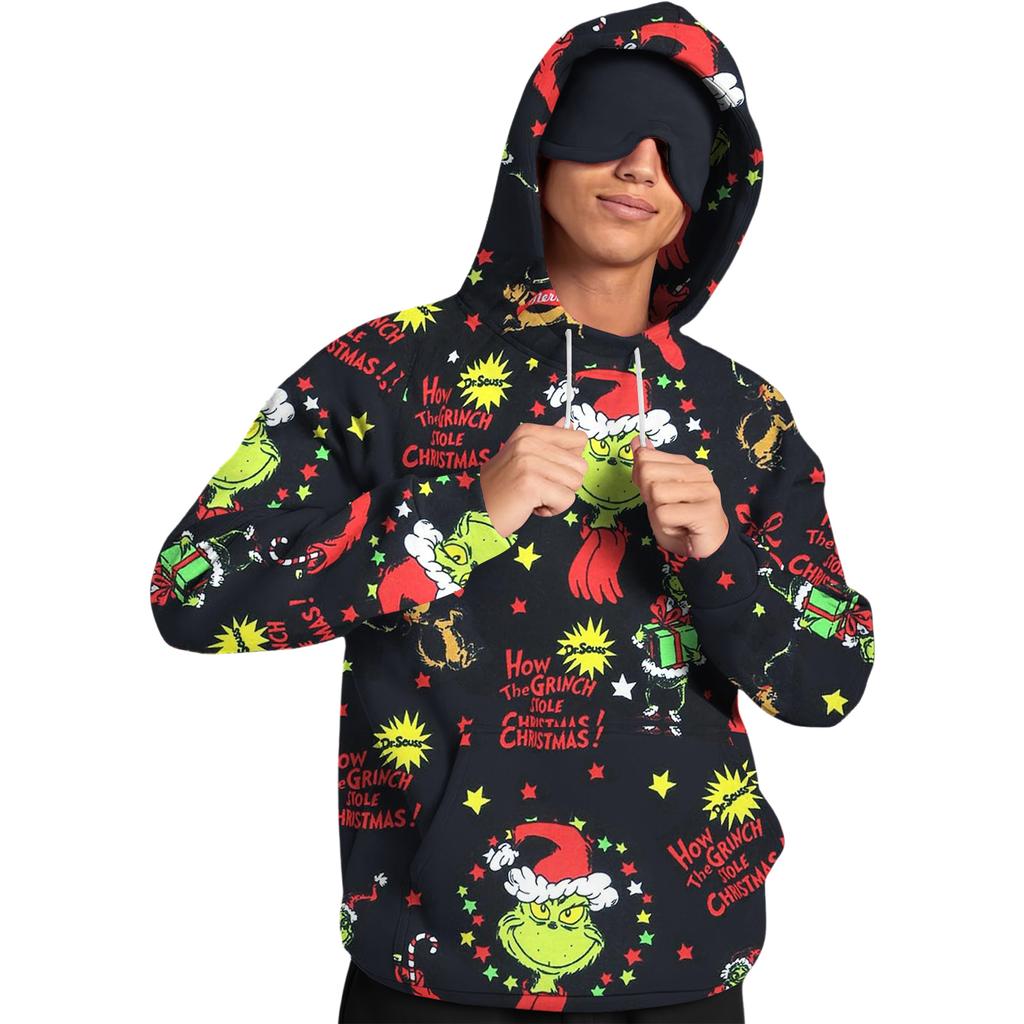 Men's Fleece Hoodie Casual Long Sleeve Sweatshirt