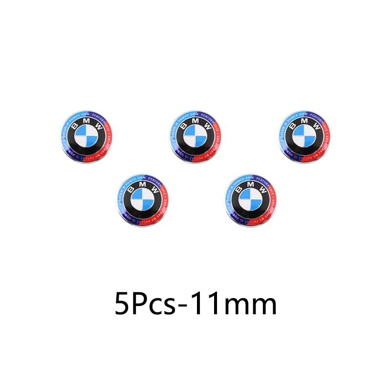 For BMW New 2025 Car Remote Key Logo Sticker Aluminum Emblem Decal For BMW F12 F13 G30 G32 F34 F40 F45 F46 X1 X2 X3 X5 X4 X6 X7