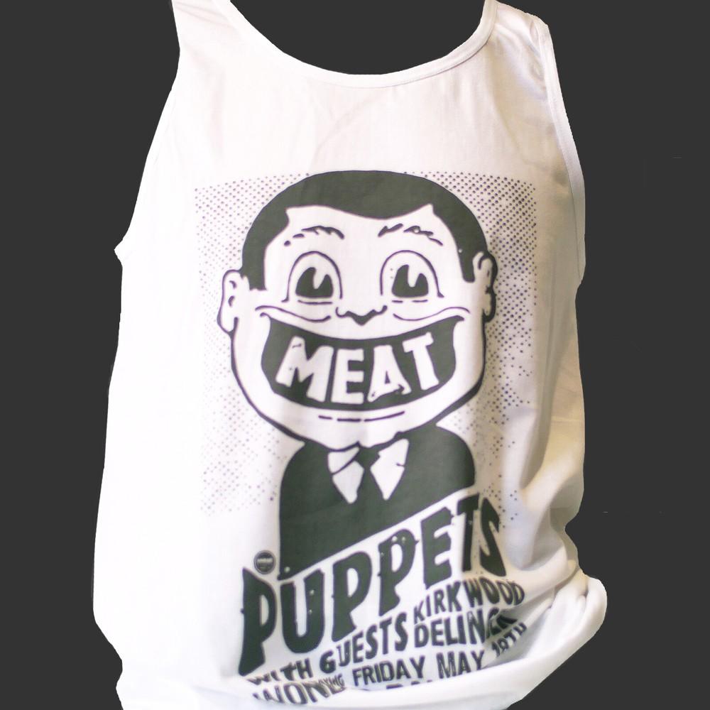 

Meat Puppets Psychedelic Punk Rock Hardcore T-SHIRT vest top unisex white S-4XL XL