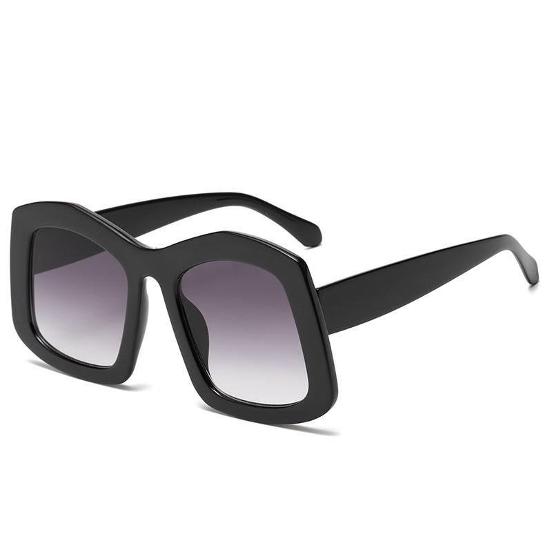 New Oversize Square Sunglasses Women Men Vintage Big Frame UV400 Shades Fashion Sun Glasses Eyewear