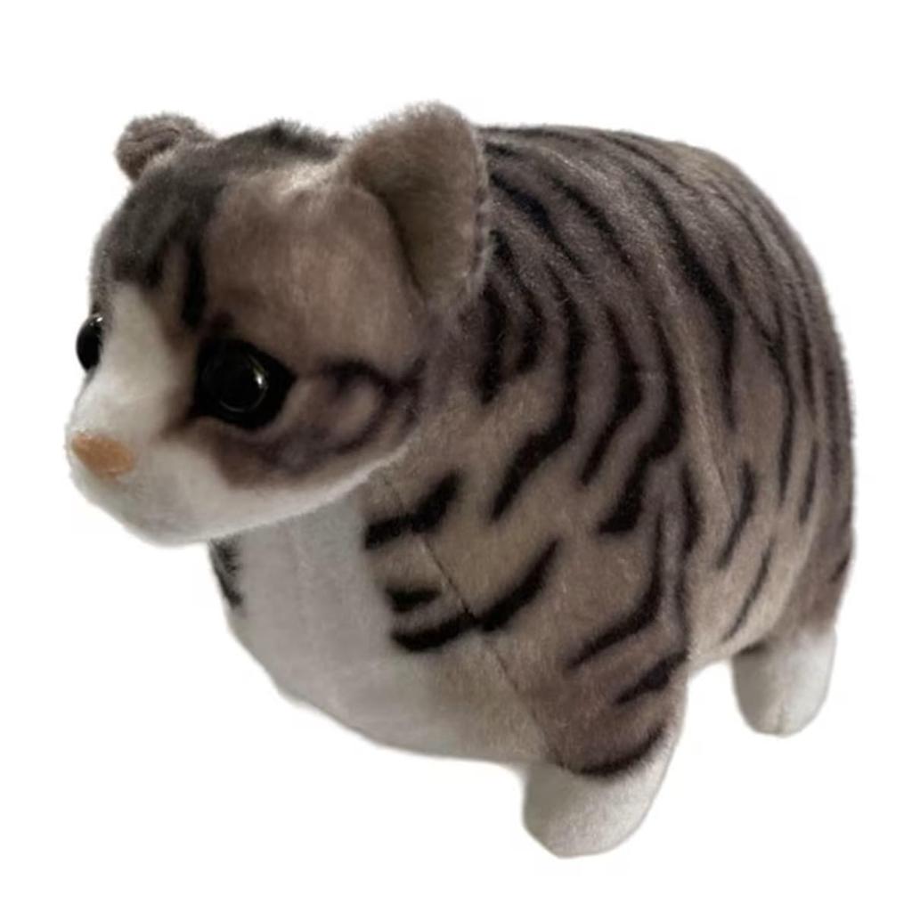 Leash Futocchi Zoo Nyanko Mini Plush ToyMascot with Ball Chain (Pheasant White)