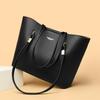 Simple Retro Tote Bag, High-quality PU Leather Shoulder Bag for Women's Tote Bag Suitable for Daily, Leisure, Commuting