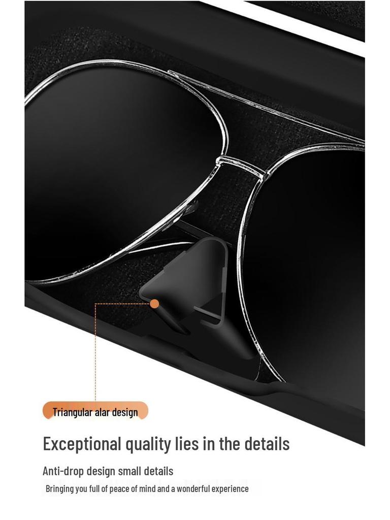 Sonnenblenden-Brillenhalter für Auto - Tragbarer und Universeller Clip zur Aufbewahrung von Brillen