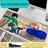 Mouse Pad PC Accessories Keyboard Pad Office Desk Mat Anti Slip HD Mousepad Rubber Tablet Pad Naruto Gaara Gaming Extended Pad