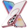 HD Clear Anti-yellowing Alloy Lens Shockproof Case For Samsung Galaxy S26 Ultra S25 S24 S23 Plus For Magsafe Charge Phone Cover