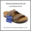 Wide Width BK Birkenstock Arizona Cork Beach Sandals