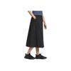 adidas Volume Skirt Solid Color Loose Casual Long Skirt Women Skirts Black Dark-Gray JJ1104