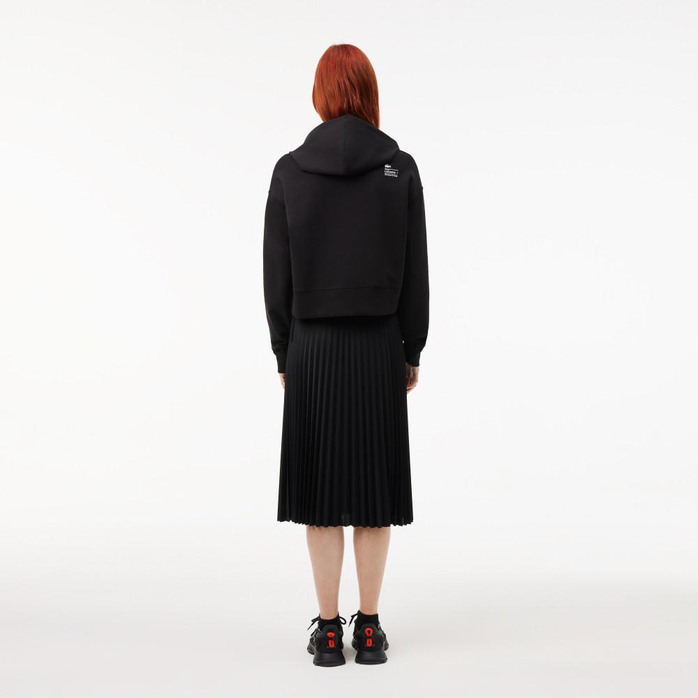 [Lacoste] Women's Pique-Like Long Pleated Skirt JF8050-54N031