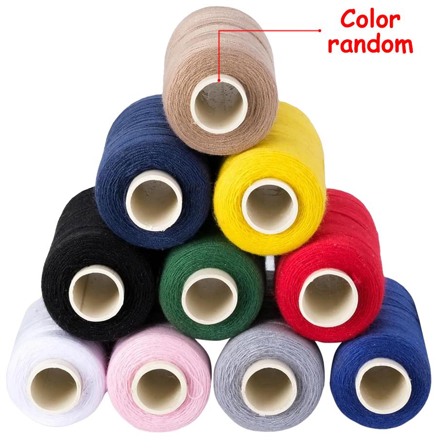 5/10/20Rolls Spool Sewing Thread Handmade Polyester Thread for Sewing Embroidery Household Sewing Machine Thread Sewing Kits