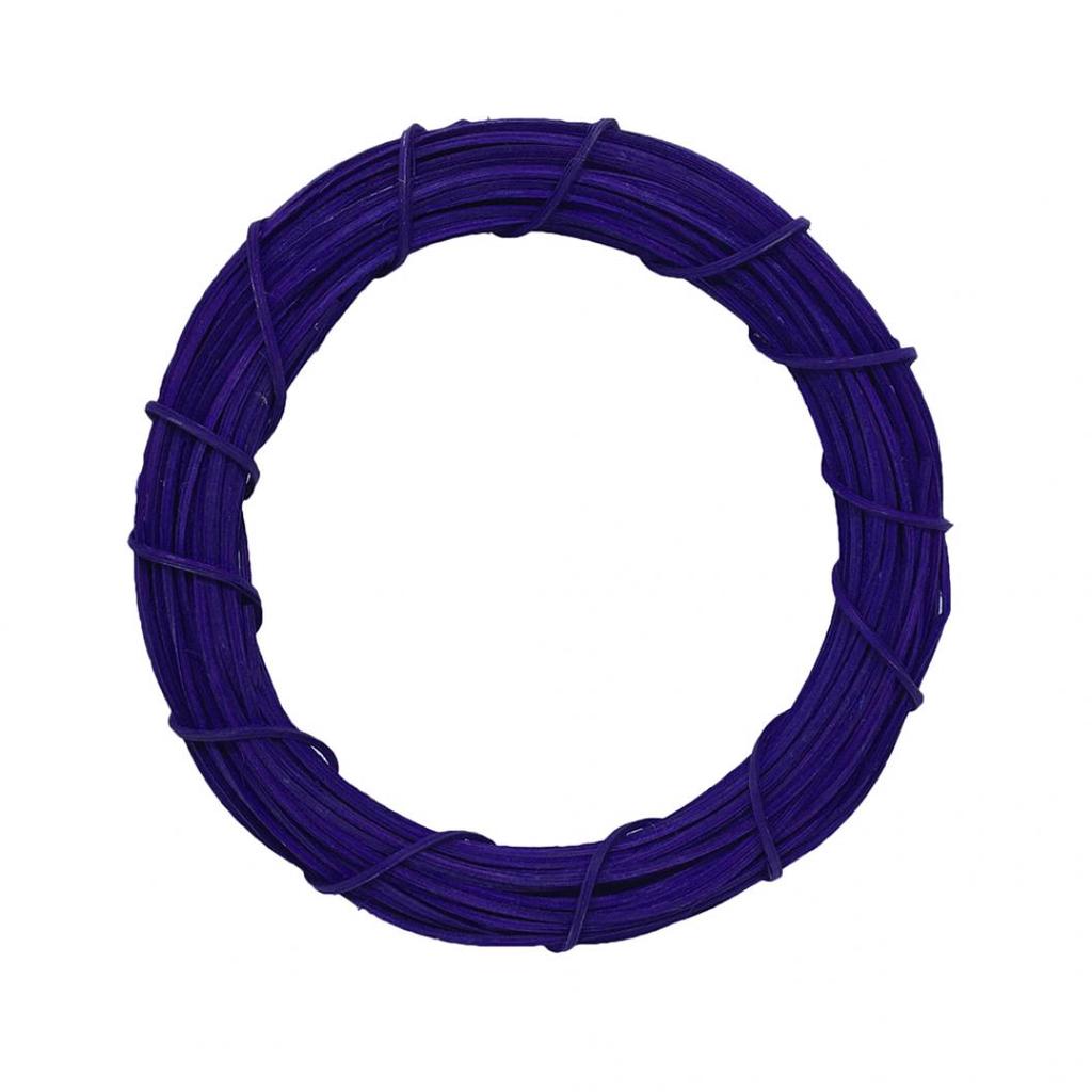 Ghirlanda rotonda in rattan tinta unita con cerchio appeso alla porta, alla parete, per matrimonio, decorazione natalizia