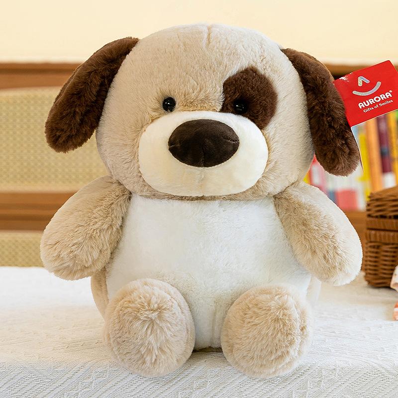 Soft and Cute Chubby Series Plush Toys Children's Comforting Lion Pillow Office Brown Dog Ornament Panda Doll