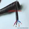 4-Core 2.5mm Spring Coil Retractable Cable