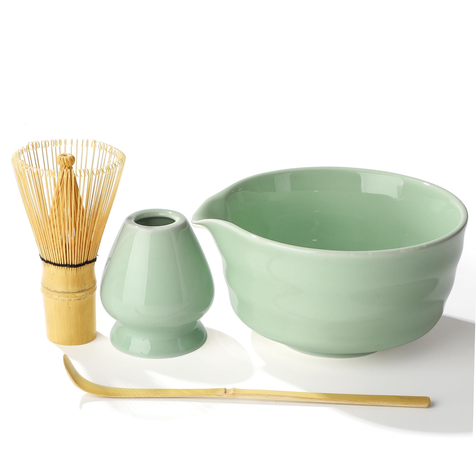 

Katakuchi tea bowl set, tea ceremony utensils, Katakuchi matcha bowl, tea whisk (100-piece set), tea whisk stand, tea scoop, Katakuchi wave design