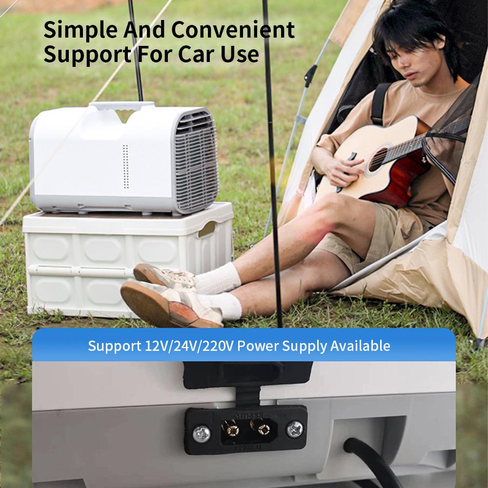 Portable Tent Air Conditioner APP Voice Control 1300W/1500W  5-10m2 for RV Camping Air Conditioner
