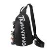 Sports Chest Bag Student Crossbody Shoulder Bag Casual Versatile Couple Waist Bag Women's Slanted Straddle Bag
