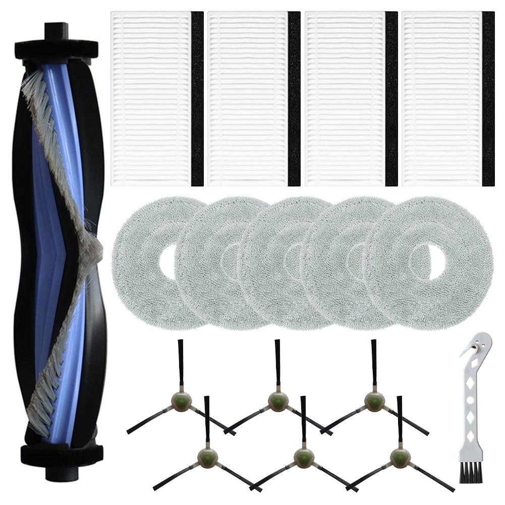 Robot Vacuum Kit Microfiber Mop Cloth Filter Paper Element